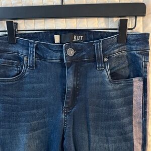 Kut from the Kloth Women's Indigo Straight Leg Jeans